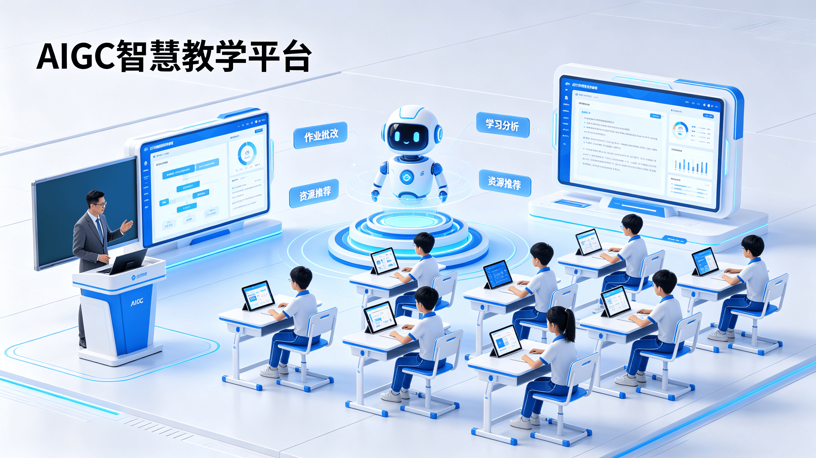 生成式 AI 赋能教、学、研、评全场景数字化升级