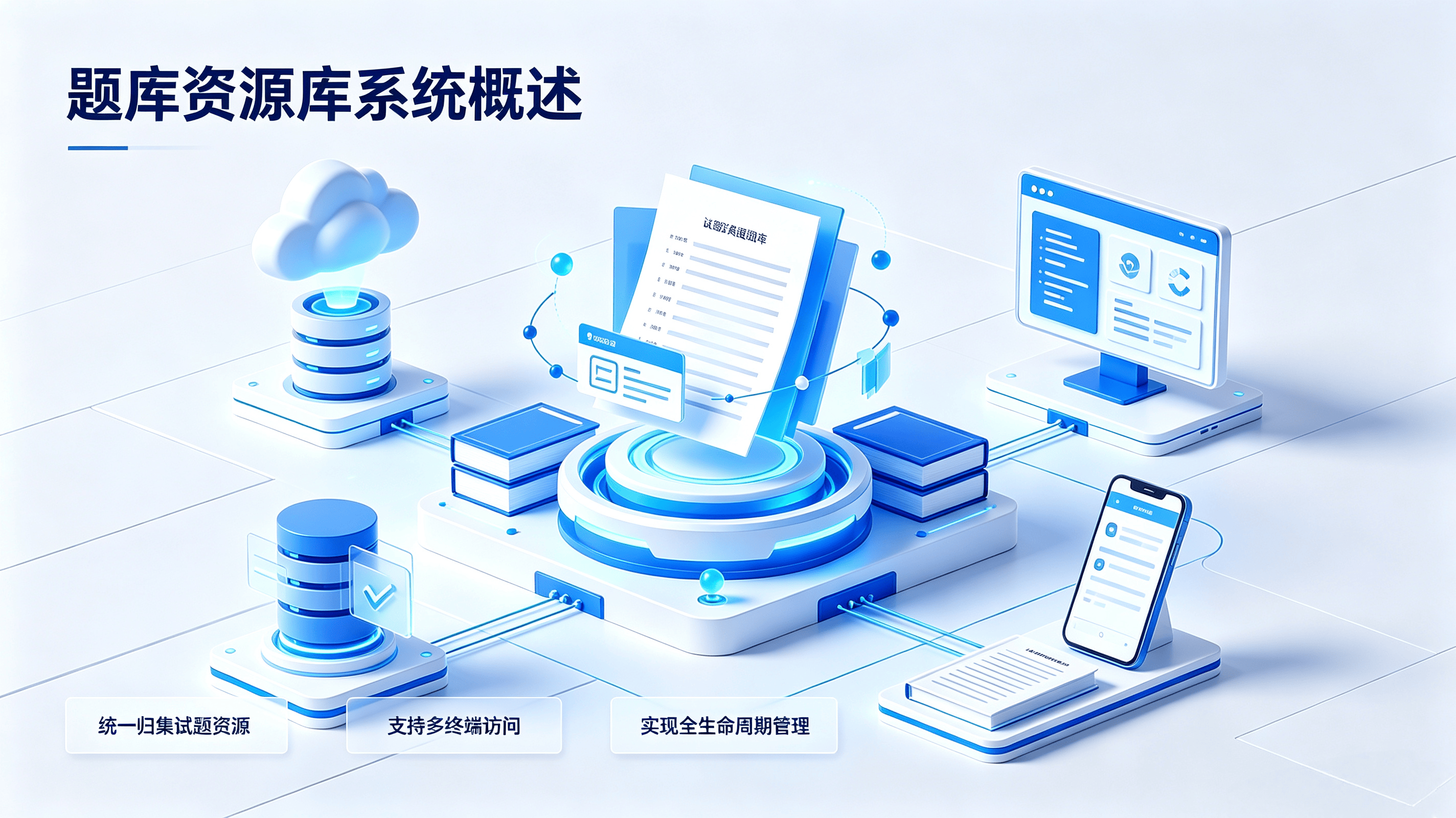 智能组卷・科学测评・资产沉淀