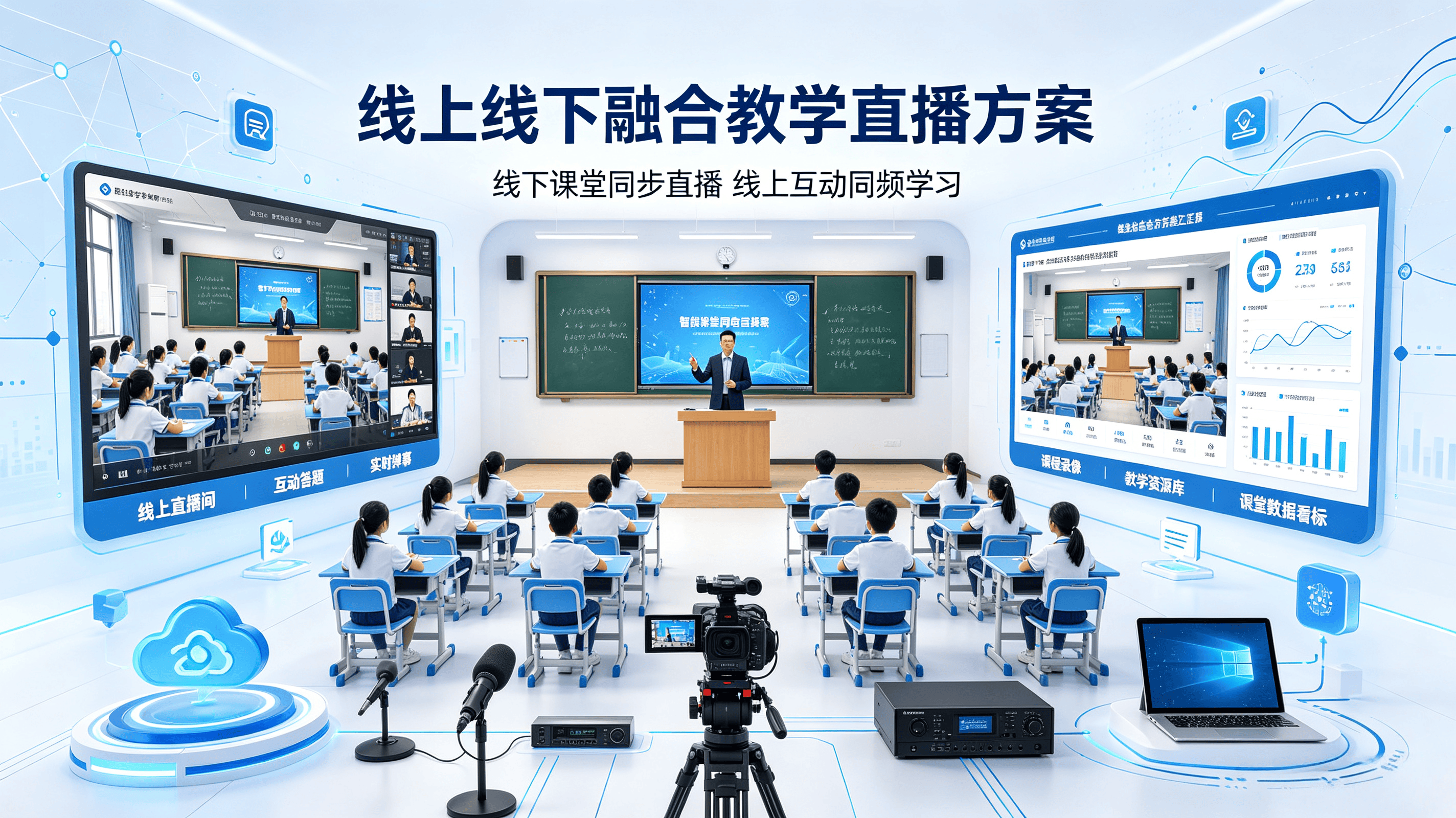 打破时空壁垒：融合教学直播赋能教育质量升级
