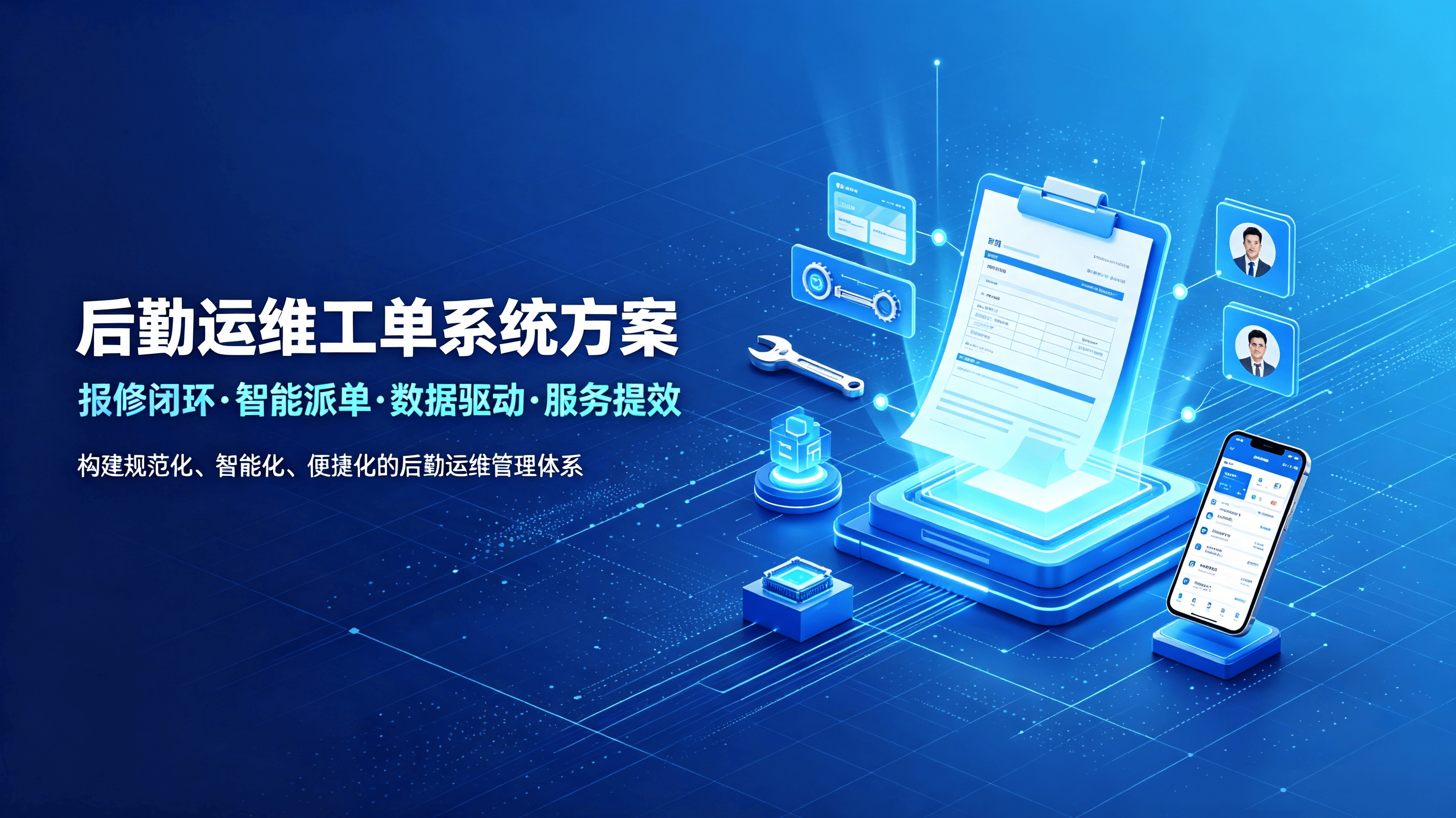 智维赋能·闭环提效——后勤运维工单系统建设方案